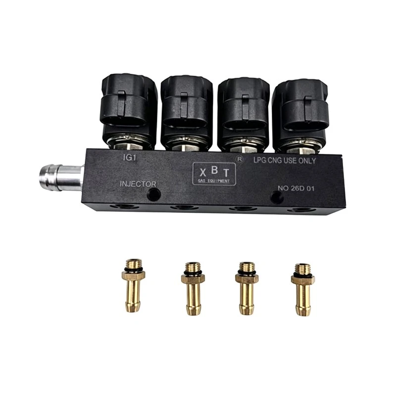 330549d7 3Ω 4-Cylinder Gas Injector Rail For Taxi 330549d7 3Ω 4-Cylinder Gas Injector Rail For Taxi